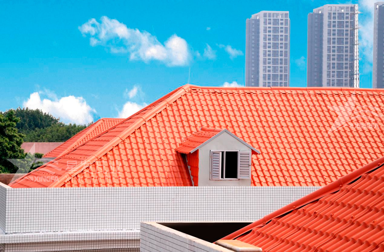 屋面建材首選--合成樹脂瓦，都用在哪里了？