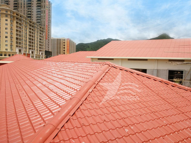 陽春花園酒店樹脂瓦工程：獨(dú)特美學(xué)與卓越品質(zhì)相結(jié)合！